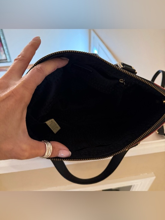 KATE SPADE NEWBURY RED TARTAN PLAID TOP HANDLE CROSSBODY RACHELLE SATCHEL (EUC) - Picture 15 of 15